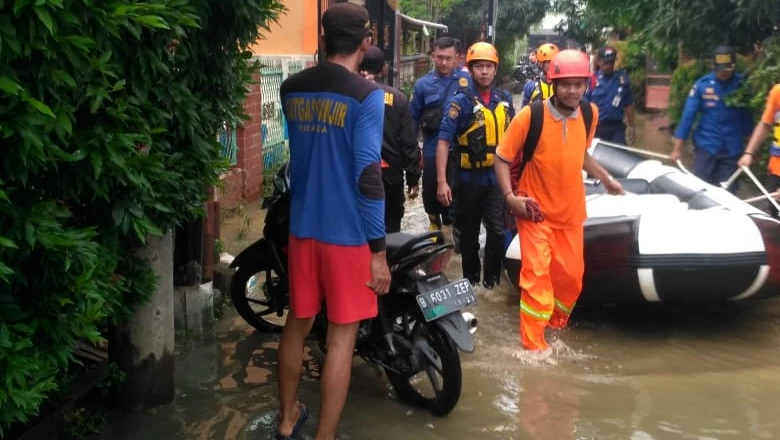 Banjir di Perumahan Sawangan Sudah Teratasi