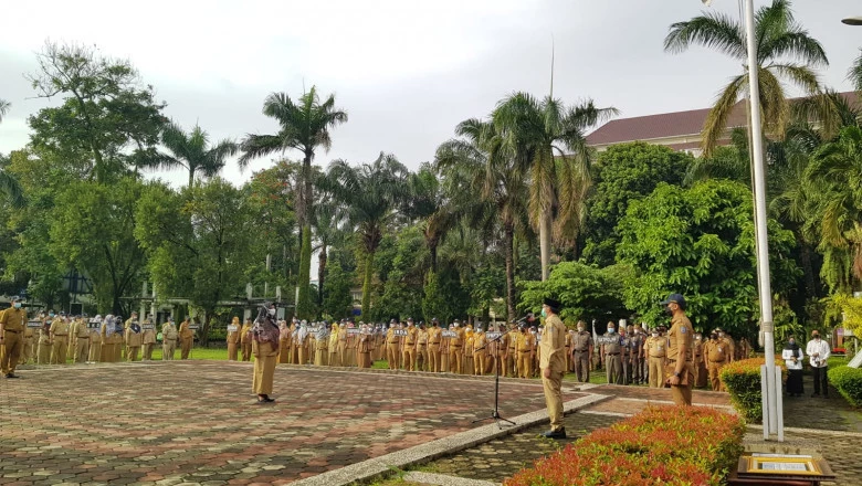 Pimpin Apel Pagi, Wakil Wali Kota Ingatkan Dua Hal Bagi Perangat Daerah