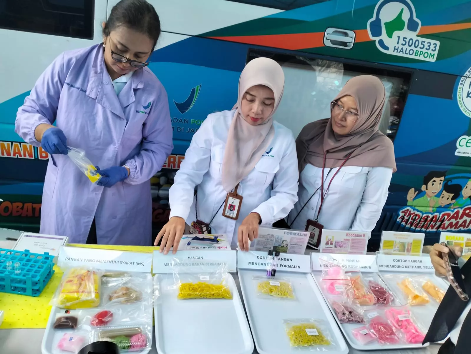 BBPOM Bina Pedagang dan Musnahkan Temuan Produk Kandungan Berbahaya