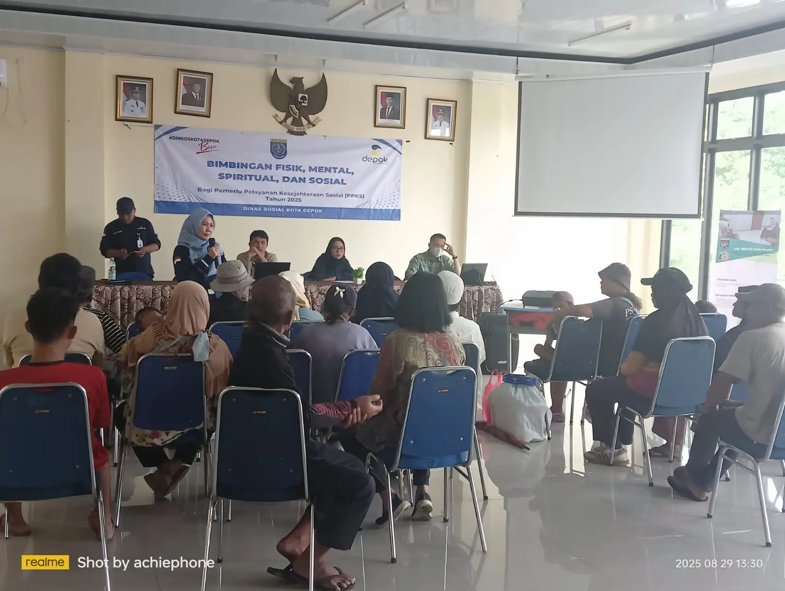 22 PPKS Terjaring, Dinsos Depok Lakukan Asesmen dan Bimbingan Sosial