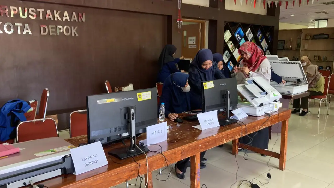 Budaya Sadar Arsip Diperkuat, Diskarpus Gelar Layanan Digitasi dan Enkapsulasi