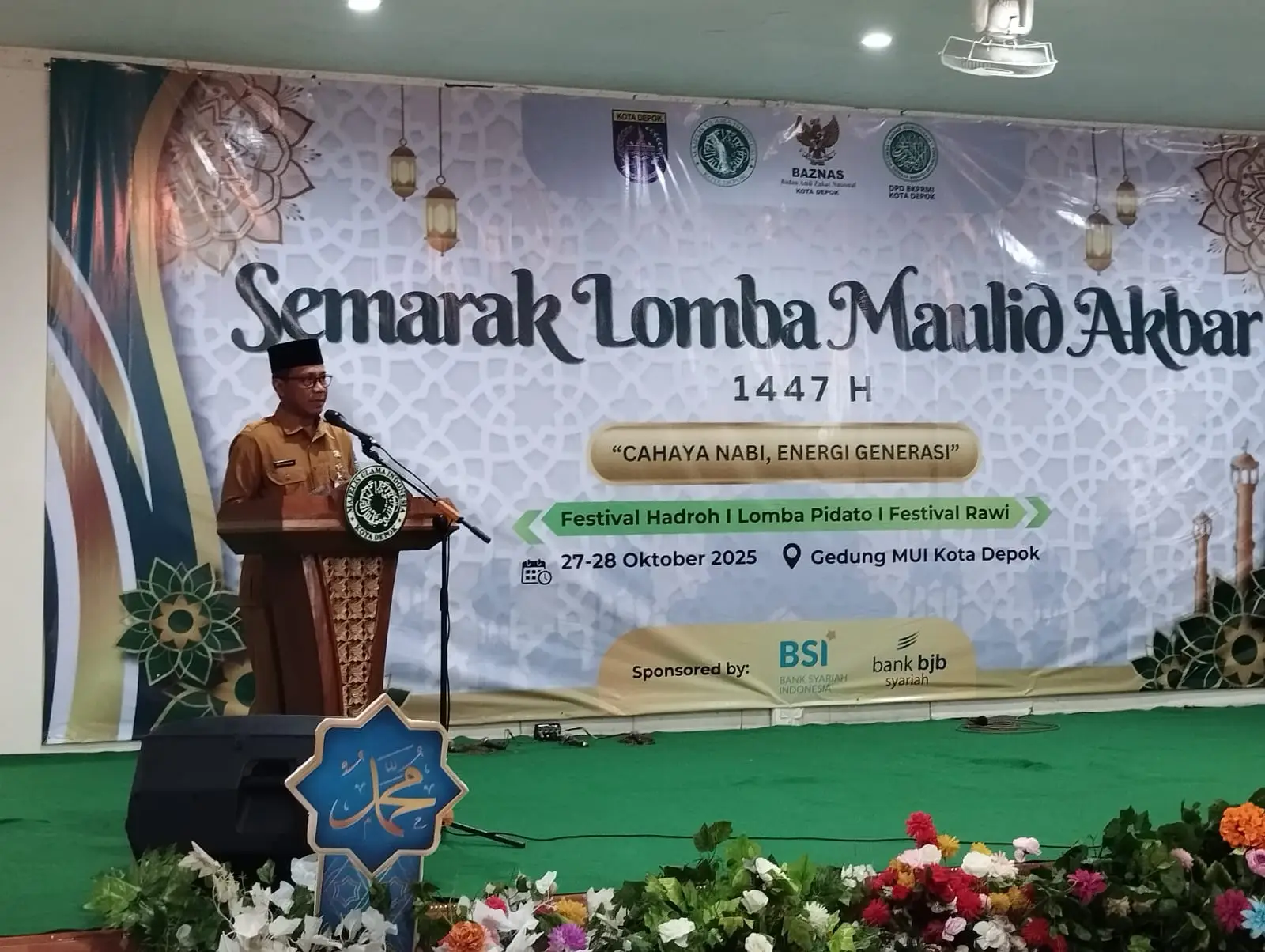 Tumbuhkan Generasi Unggul, Pemkot Depok Apresiasi Semarak Lomba Maulid Akbar