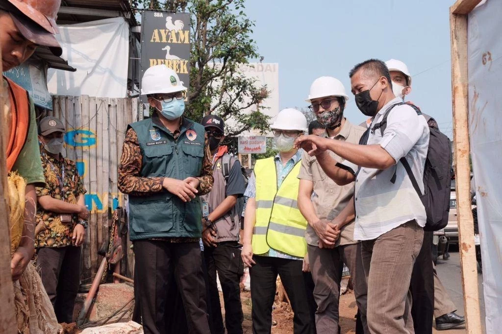 Pengerjaan Relokasi Kabel Udara di Jalan Siliwangi-Tole Iskandar Capai 5.050 Meter