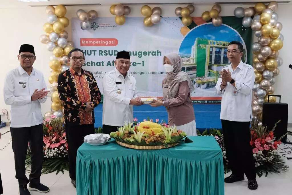 HUT ke-1 RSUD ASA, Wali Kota Depok Apresiasi Raihan Akreditasi Paripurna Bintang Lima