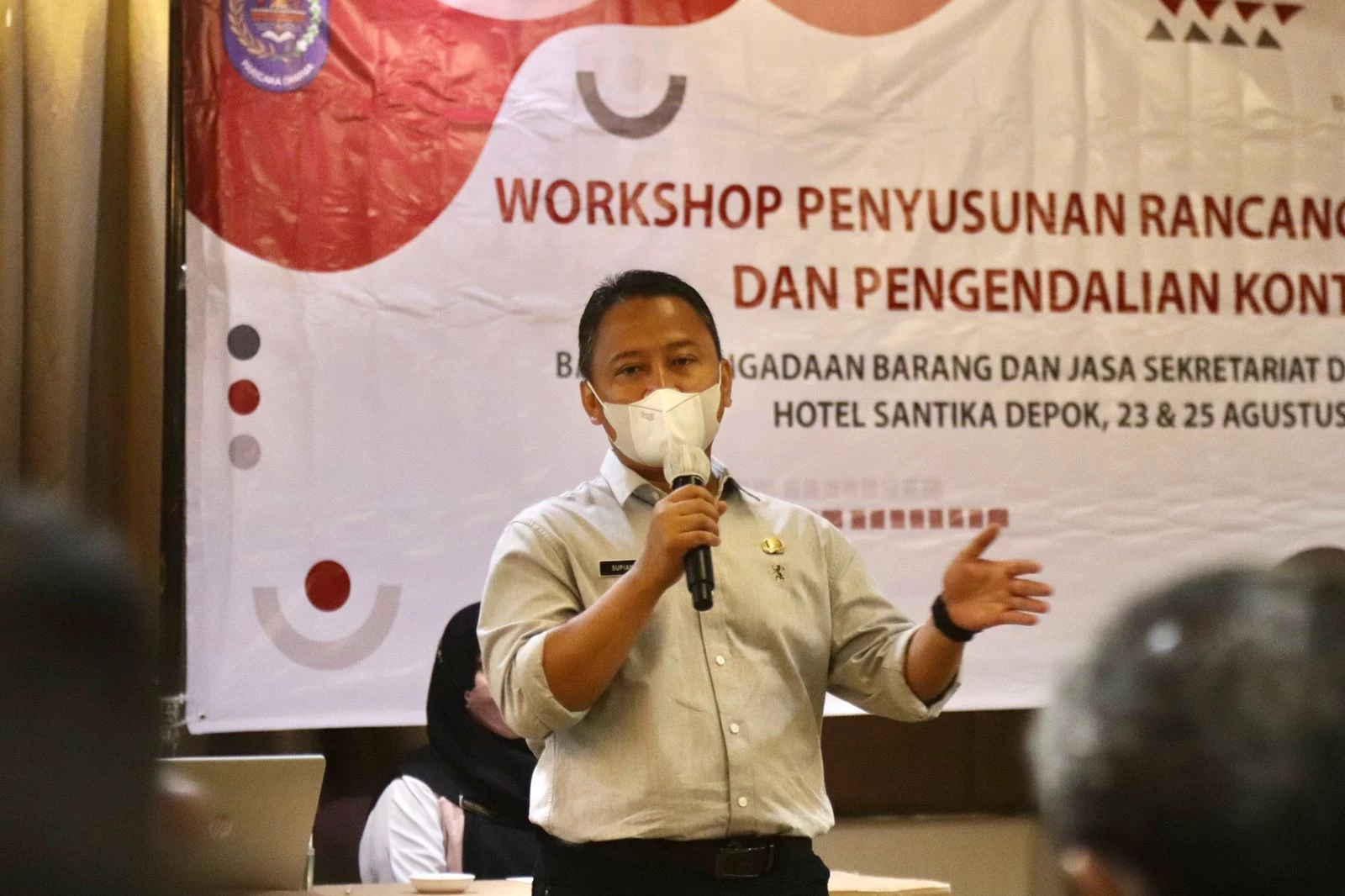 Sekda Depok Apresiasi Workshop Penyusunan Rancangan Kontrak dan Pengendalian Kontrak