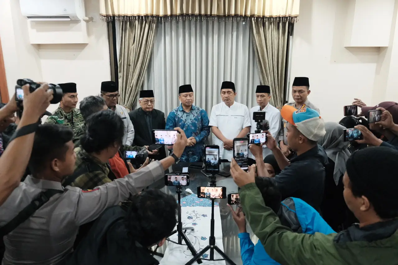Wali Kota Depok Gelar Konferensi Pers Larangan SOTR Selama Ramadan 1446 H