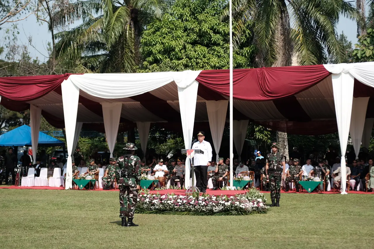 Upacara Pembukaan TMMD ke-124 Digelar di Taman Wiladatika