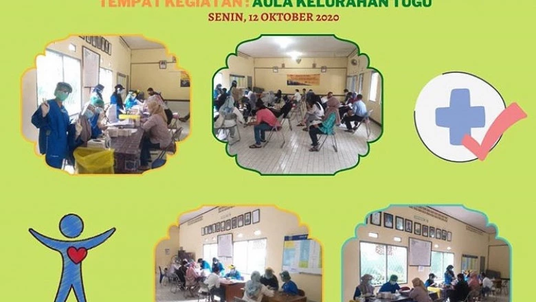 UPTD Puskesmas Tugu Periksa Kesehatan 1.246 Calon Anggota KPPS