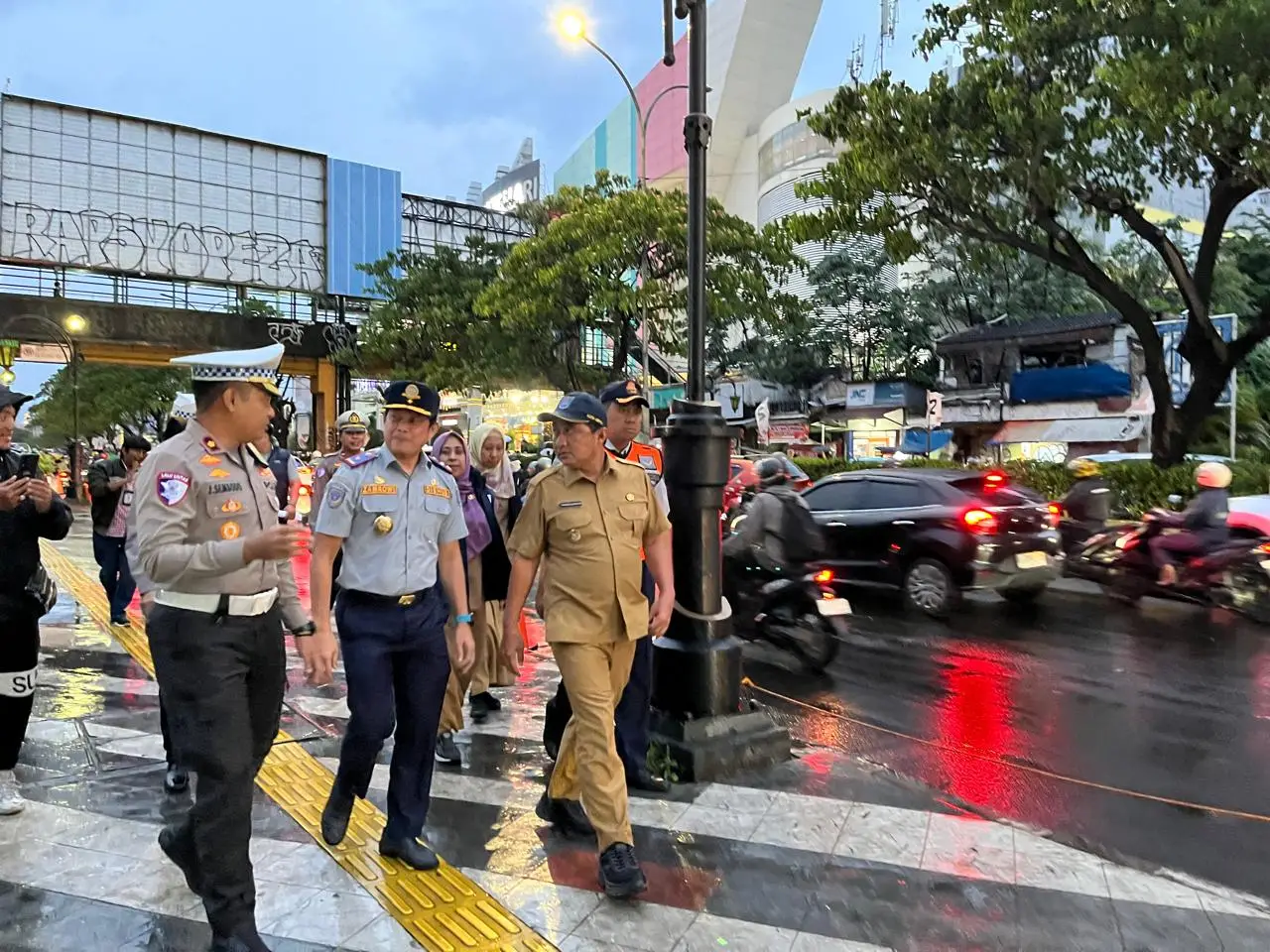 Tinjau Jalan Raya Margonda, Plh Wali Kota Depok Petakan Titik Rawan Kemacetan