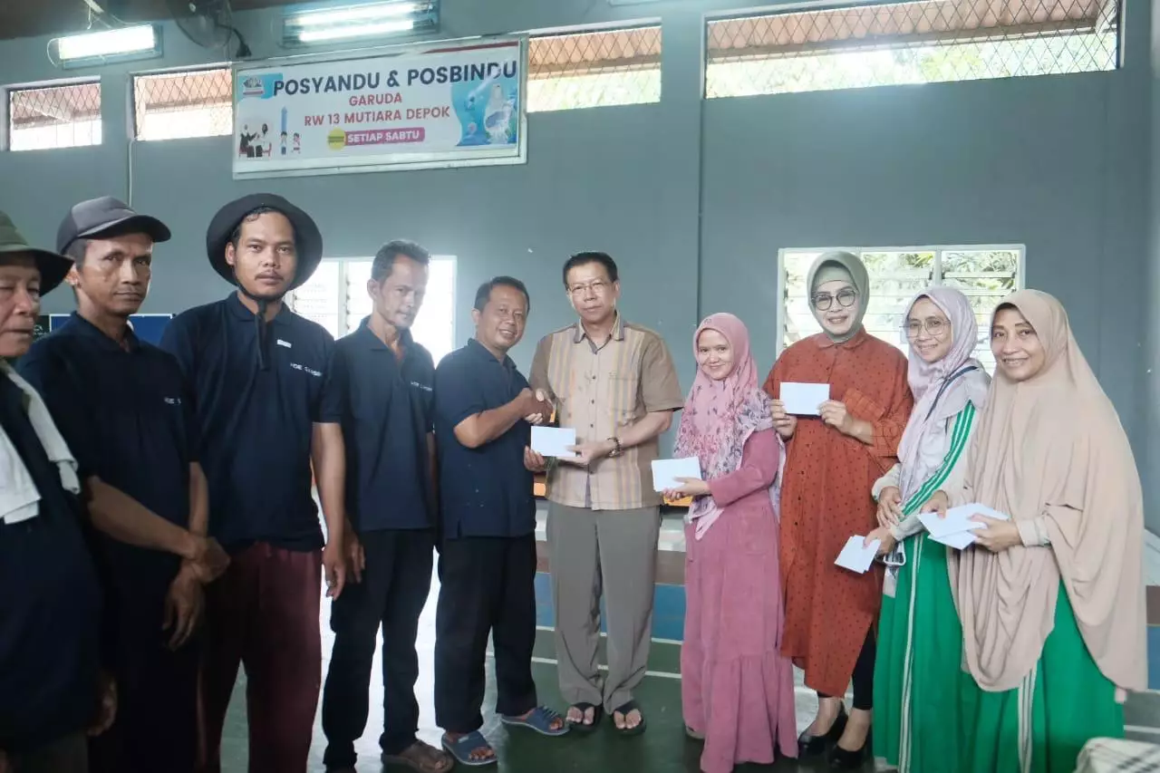 Bank Sampah Mutiara Berkah Salurkan Infaq Senilai Rp 11 Juta