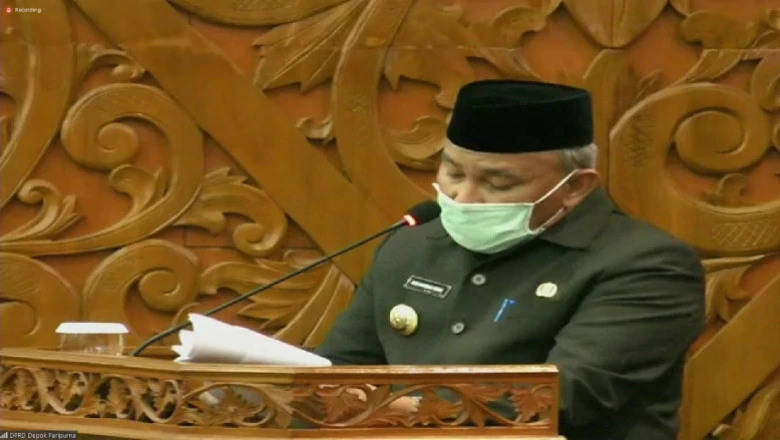 Wali Kota Sampaikan Laporan Pertanggungjawaban Pelaksanaan APBD 2019