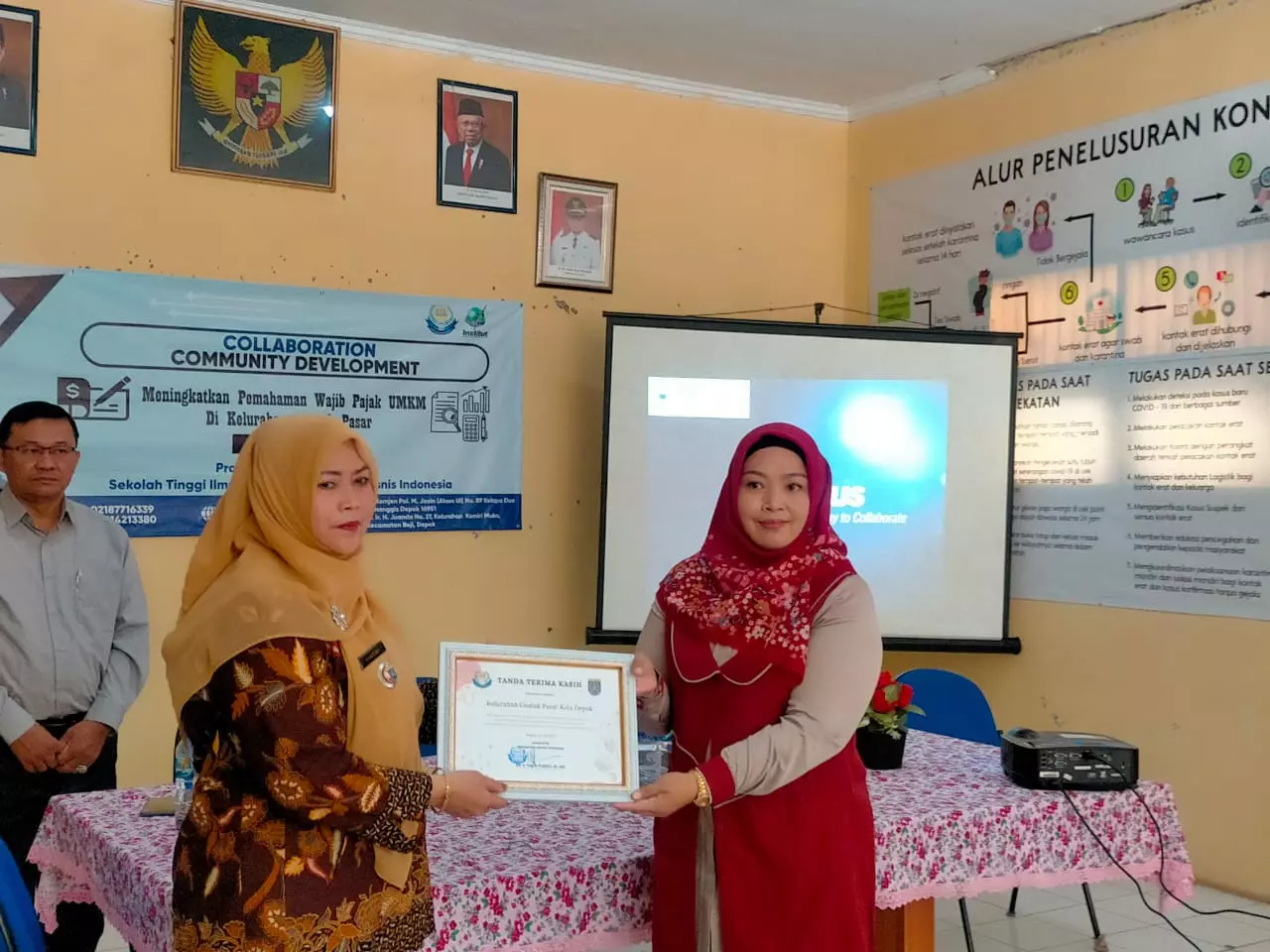 Kolaborasi dengan Swasta, UMKM Cipas Diberi Pemahaman Soal Wajib Pajak