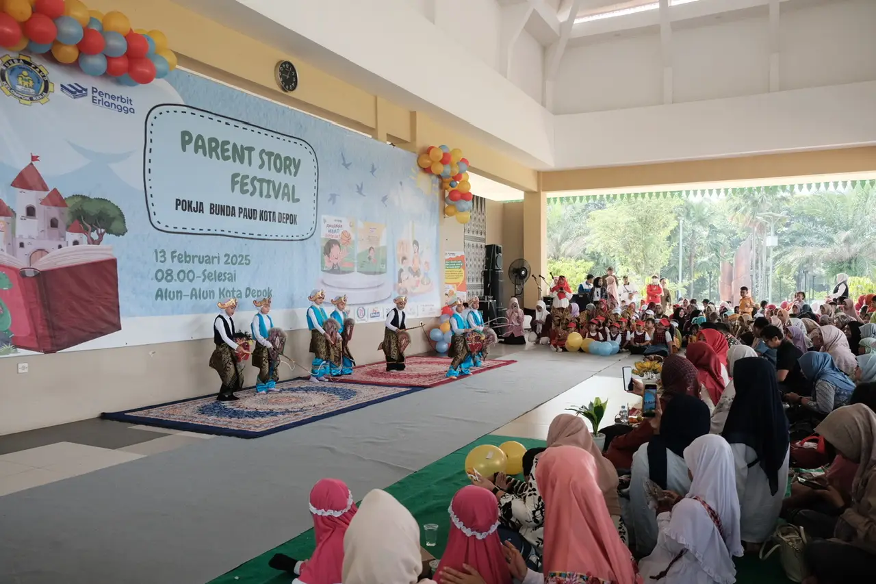 Meriahkan Parent Story Festival, Puluhan Anak PAUD Tampilkan Ragam Kesenian