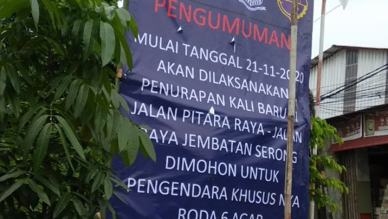 Lancarkan Lalin, Dishub Bersiaga di Lokasi Perbaikan Dinding Turap Jalan Raya Pitara