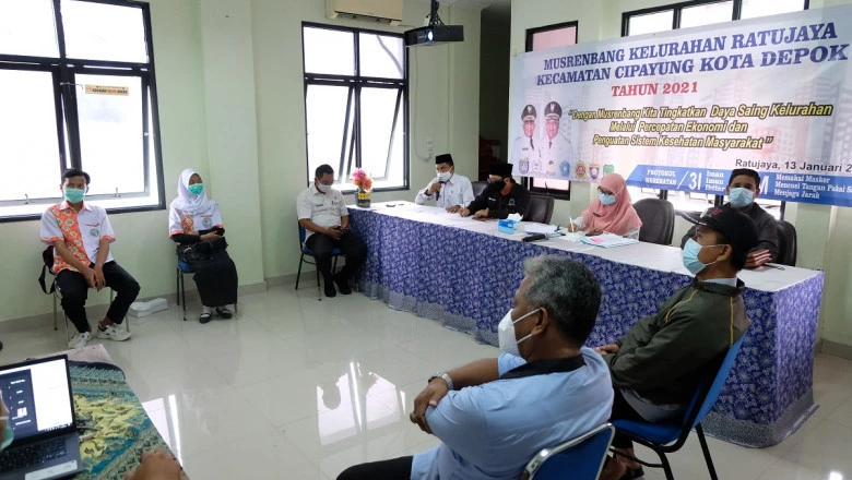 Musrenbang Kelurahan Ratujaya tahun 2021