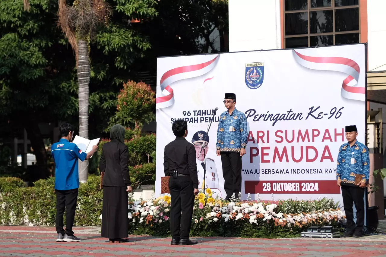 Pemkot Depok Gelar Upacara Peringatan Hari Sumpah Pemuda ke-96