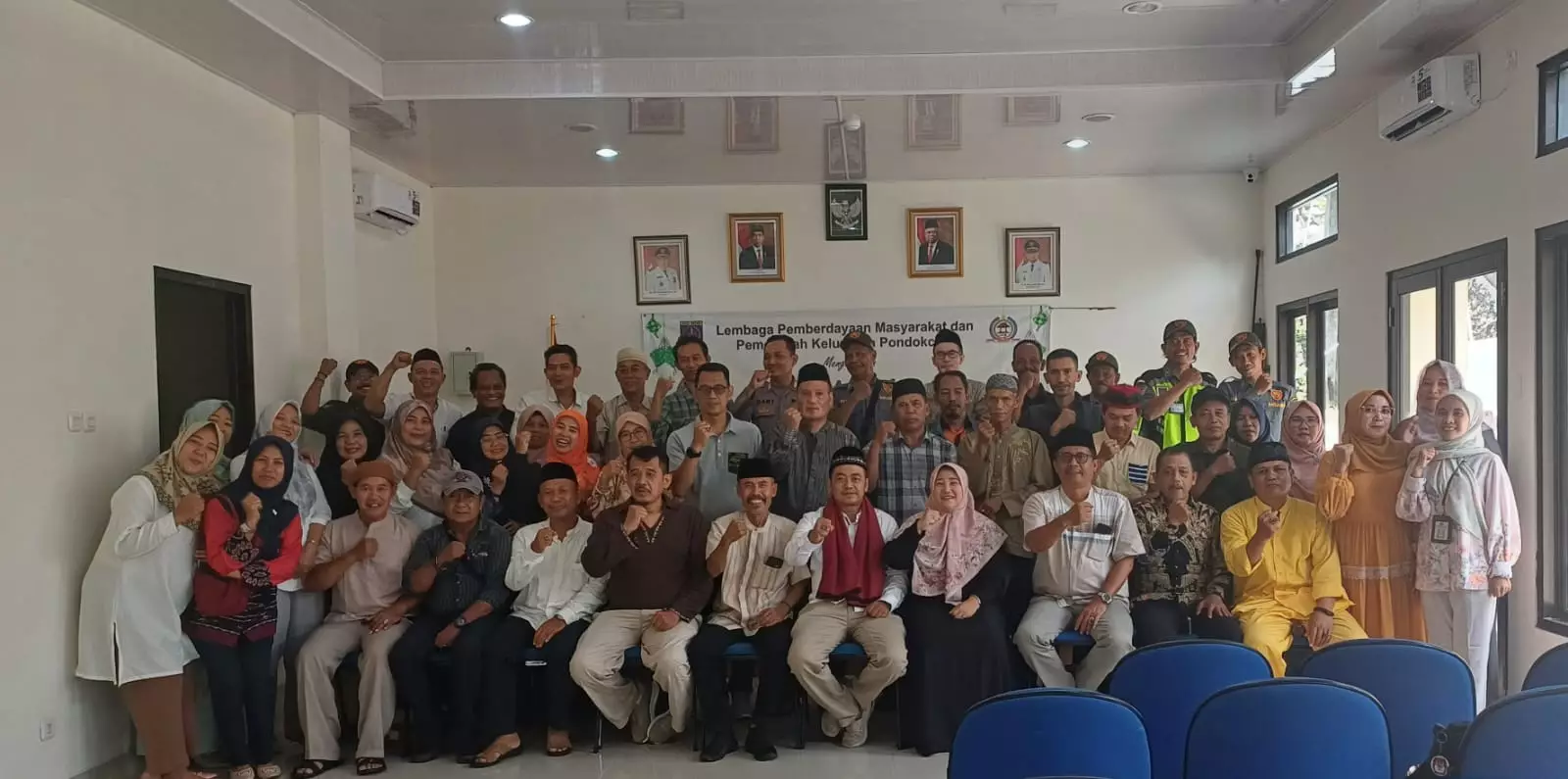 Kelurahan Pocin Gelar Halalbihalal, Lurah: LPM dan Mitra Terkait Ujung Tombak Sukseskan Program Kerja