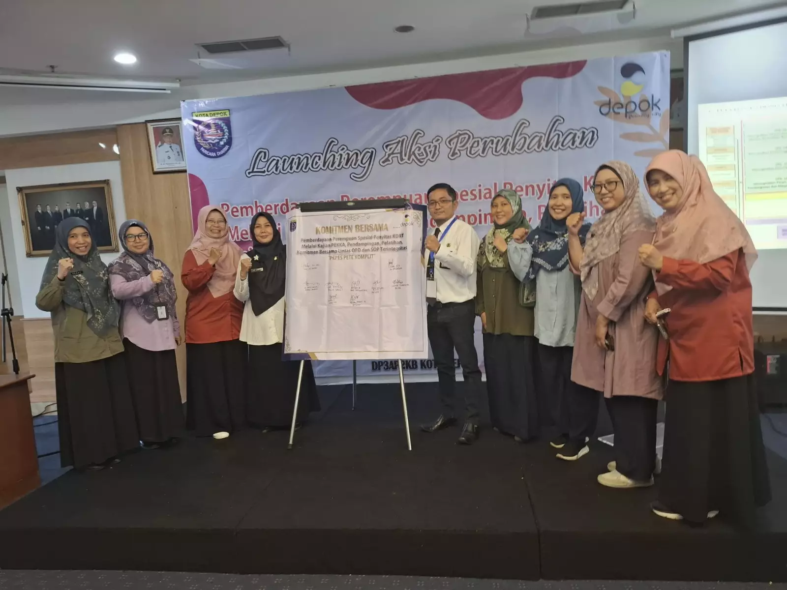 Kota Depok Dorong Pemberdayaan Perempuan dan Penyintas KDRT Lewat Program PEPES PETE KOMPLIT