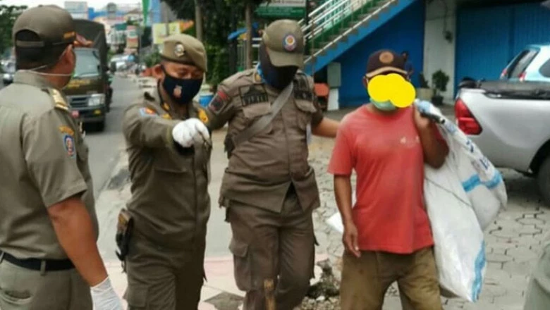 Satpol PP Kota Depok Amankan 36 Manusia Gerobak