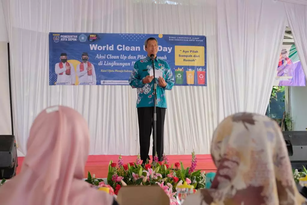 Asisten Ekbang Ajak Warga Kurangi Sampah Demi Kota Depok yang Bersih