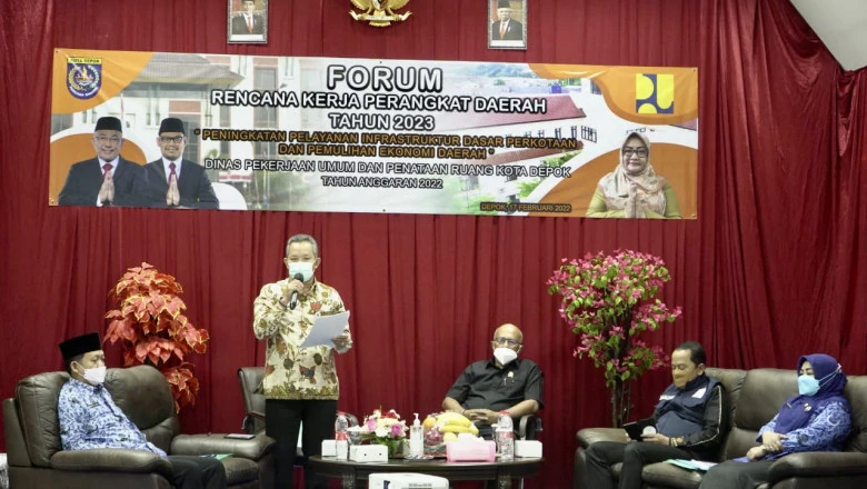 DPUPR Depok Gelar Forum Renja Tahun 2023