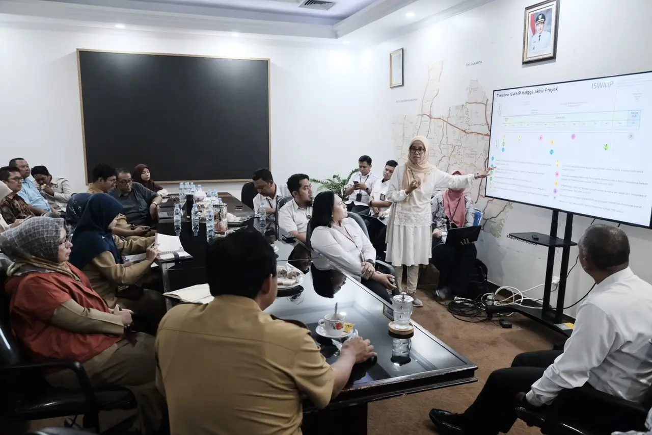 Plh Wali Kota Depok Terima Kunjungan ISWMP