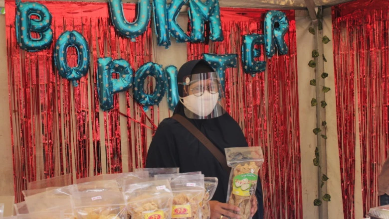 Stan UMKM Boponter Jadi Stan Terbaik di Cipayung Expo