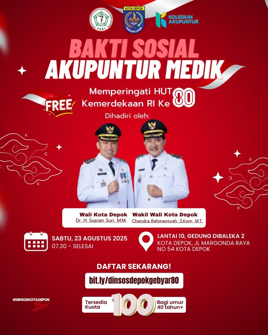 Portal Berita Resmi Pemerintah Kota Depok Peringati HUT ke 80 RI