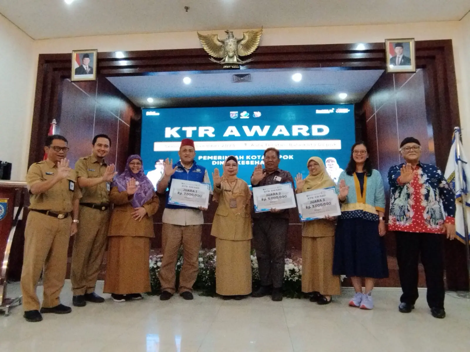 Lewat KTR Award, Pemkot Depok Perkuat Komitmen Wujudkan Lingkungan Sehat