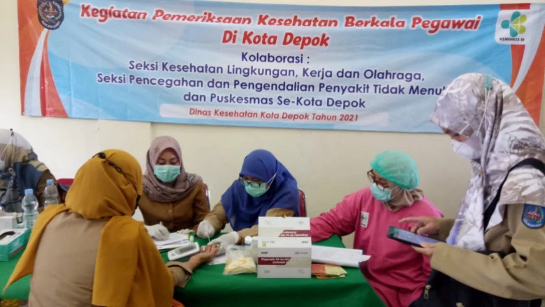 401 ASN di Tapos Dicek Kesehatannya