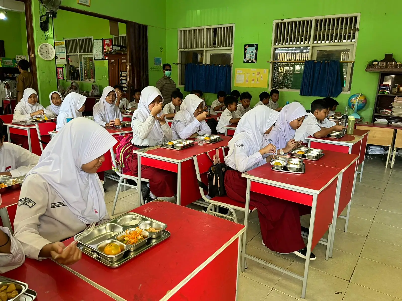 SDN Cilangkap 5 Jadi Percontohan Program Makan Bergizi Gratis
