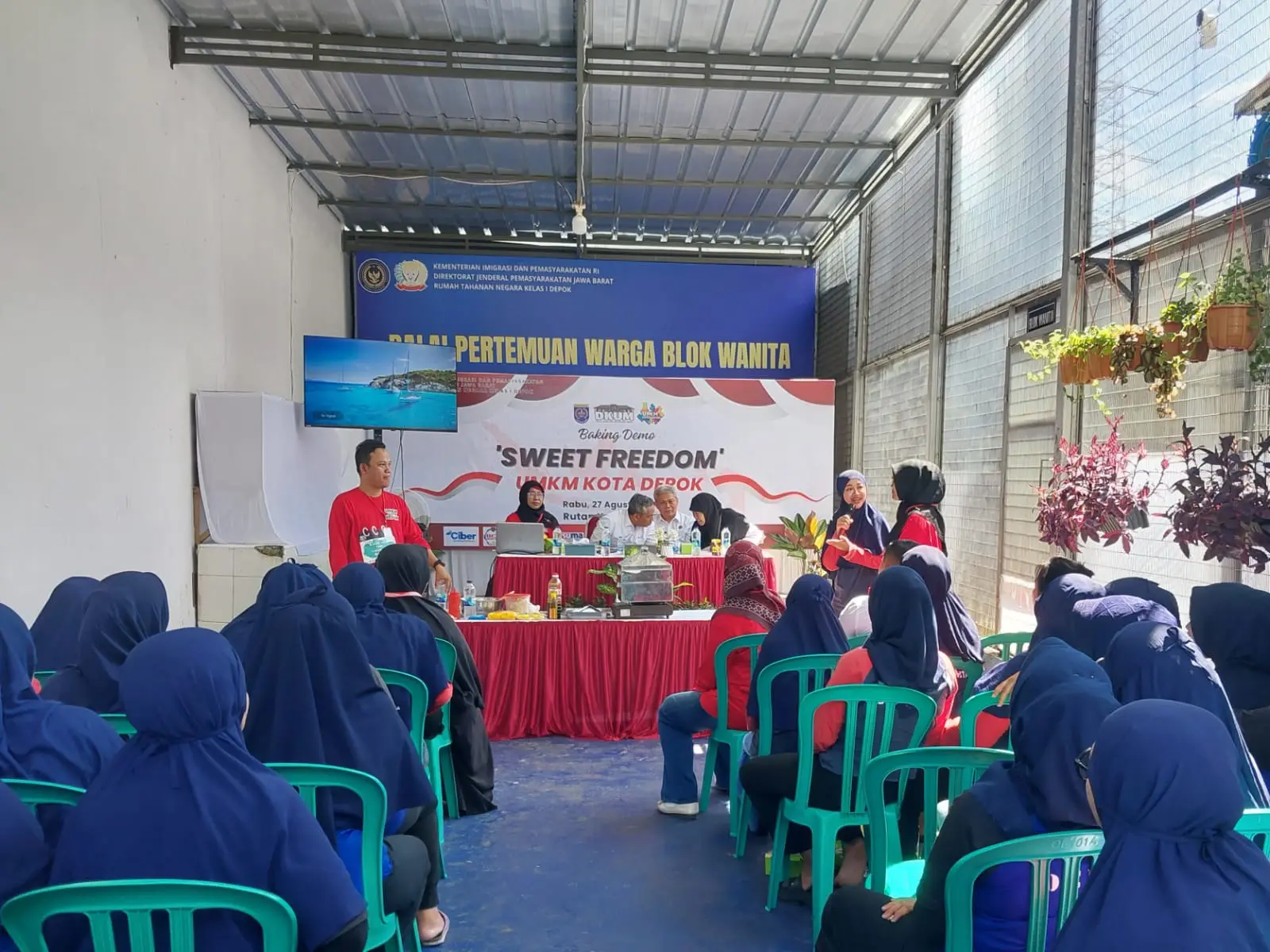Dari Balik Jeruji ke Dunia Usaha, 40 Napi Wanita Rutan Depok Dibekali Keterampilan Masak