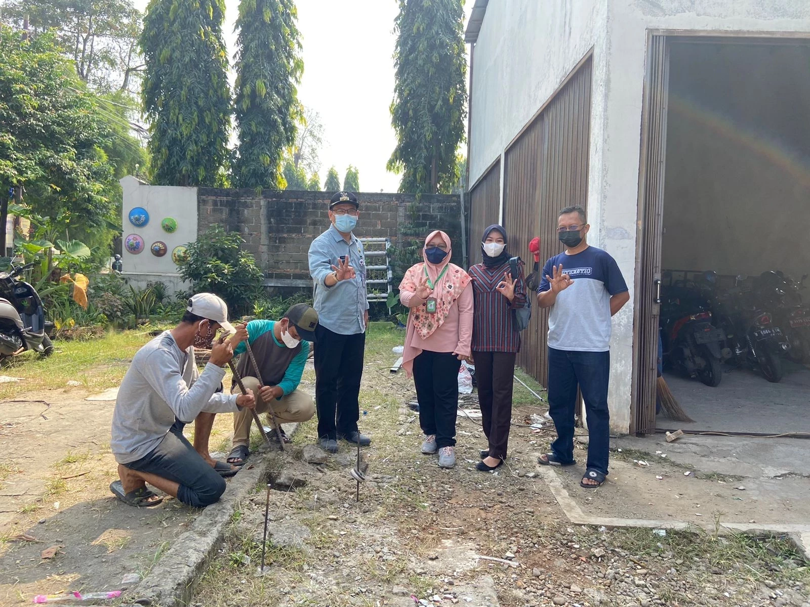 Kolaborasi dengan Swasta, Kelurahan Jatijajar Bangun Gerai Pamer UMKM