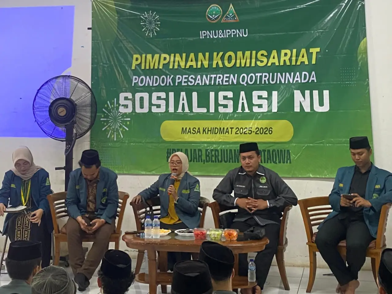 PK IPNU-IPPNU Qotrun Nada Gelar Sosialisasi NU, Tanamkan Ahlussunnah Wal Jama’ah an-Nahdliyyah