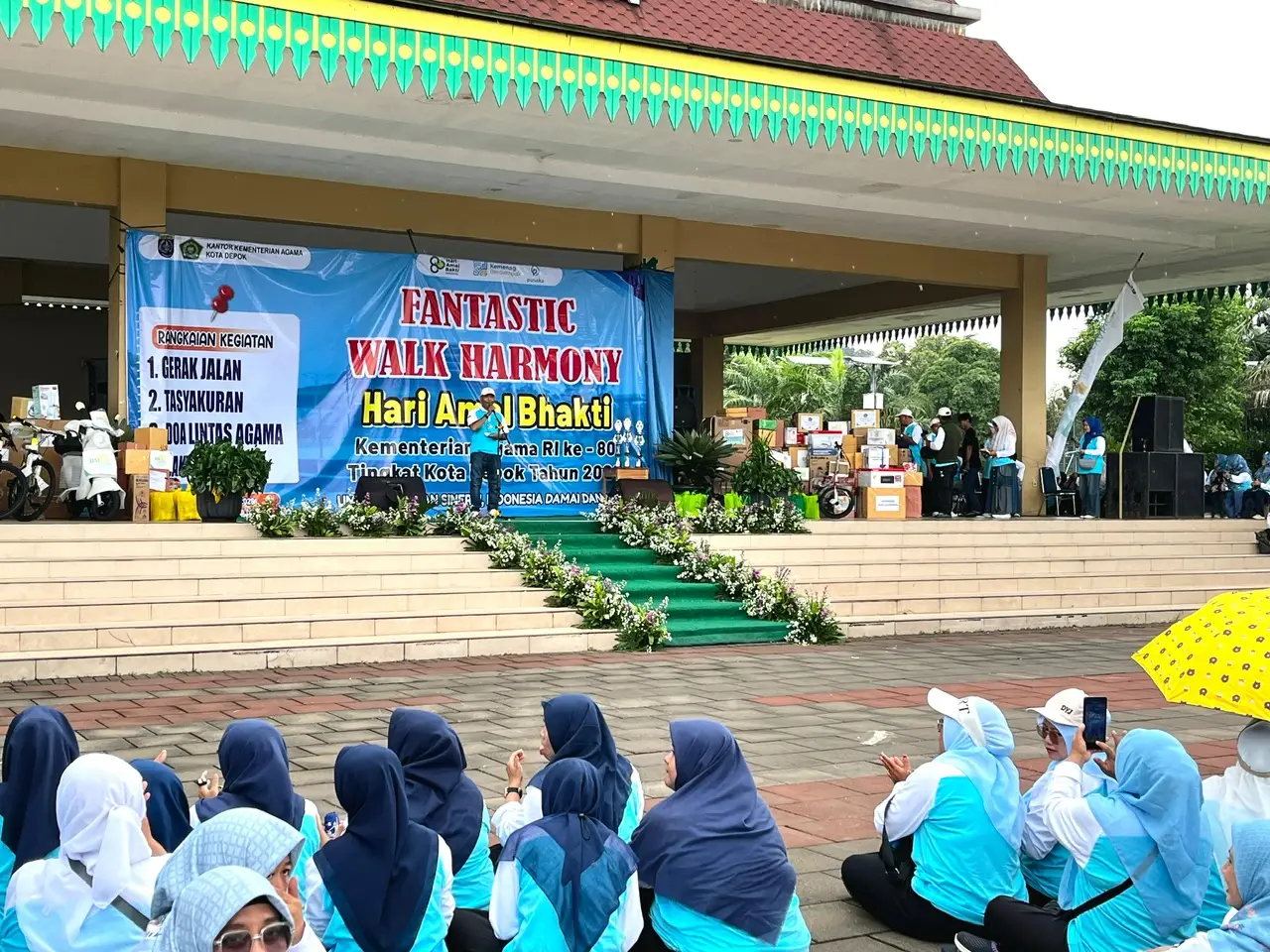 Fantastic Walk Harmony, Momentum Perkuat Toleransi dan Harmoni Antarumat Beragama di Kota Depok