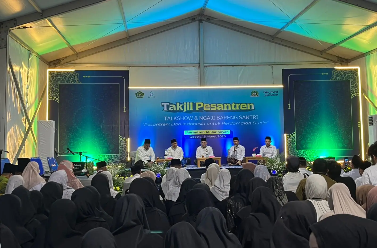 Ponpes Al Karimiyah Jadi Tuan Rumah Program Takjil Ramadan Kemenag RI