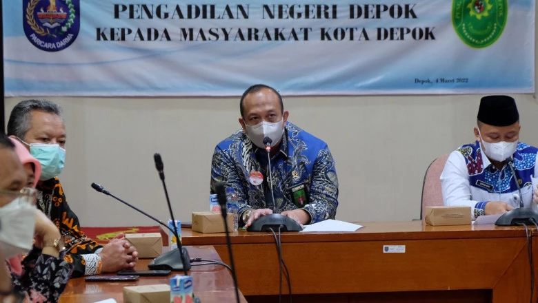 PN Depok Ajak Warga Gunakan E-Peduli