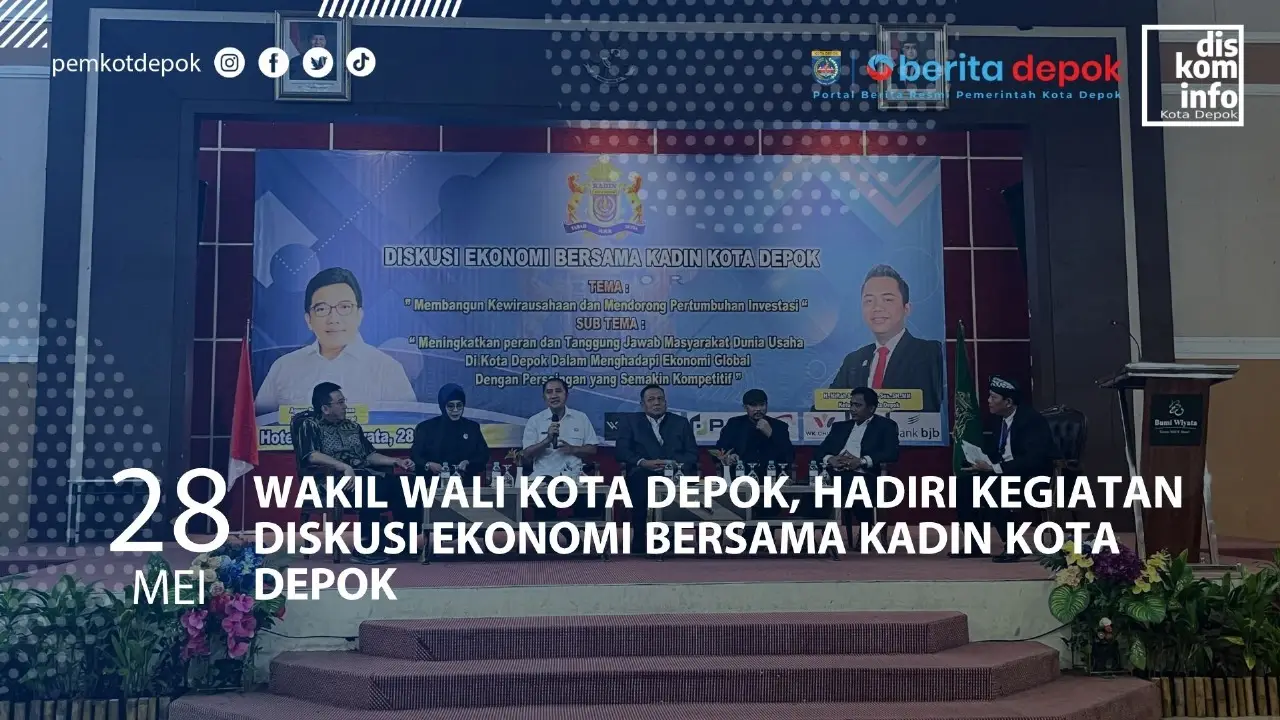 DISKUSI BERSAMA KADIN KOTA DEPOK