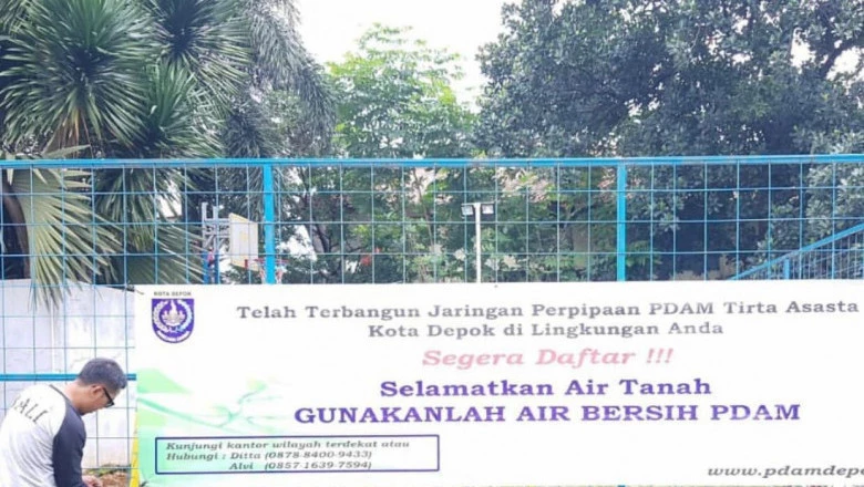 Stop Penggunaan Air Tanah, PDAM Beri Diskon Pemasangan Baru