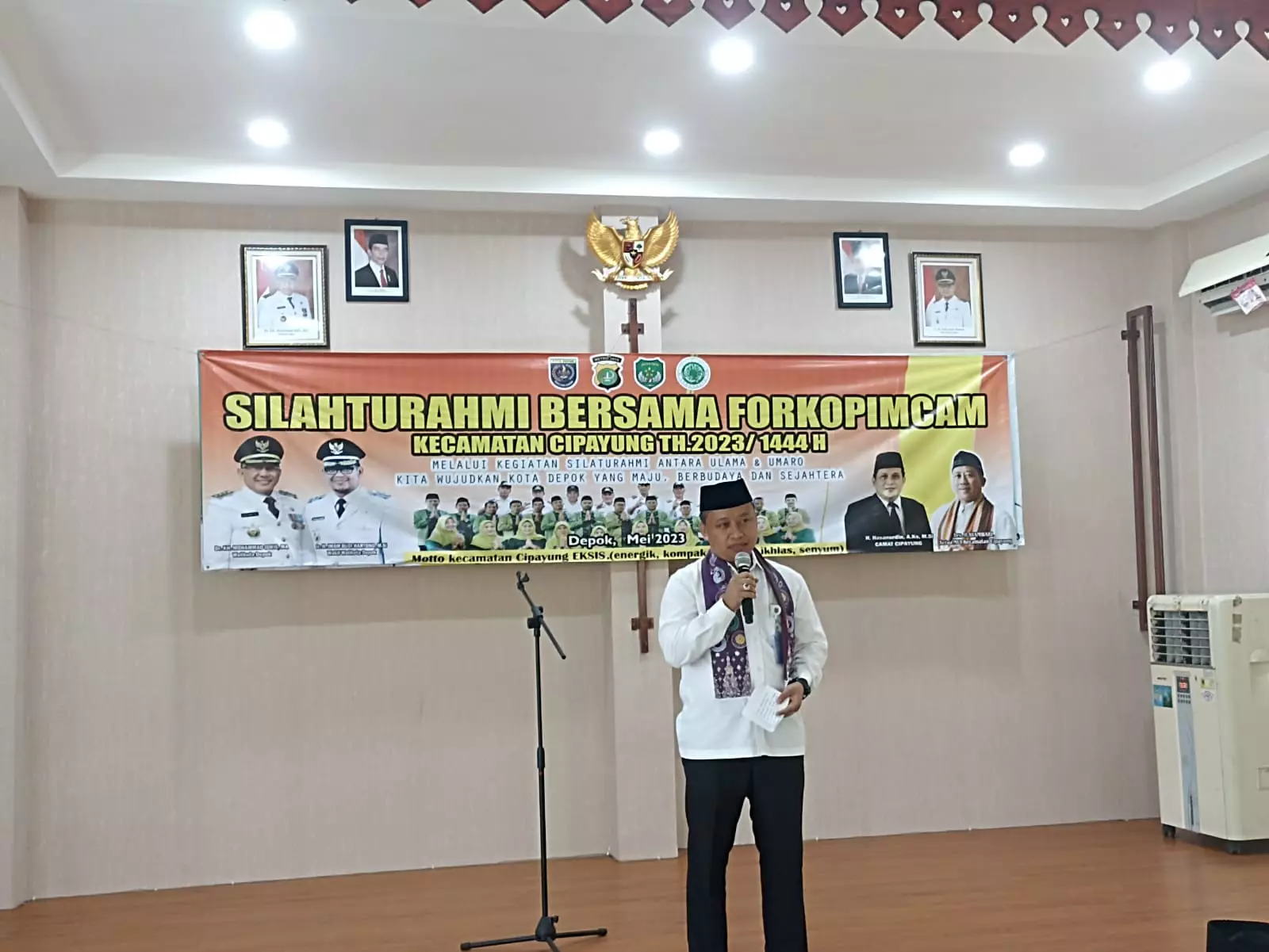 Silaturahmi Forkopimcam Cipayung, Sekda Minta Semua Pihak Pertahankan Kerukunan