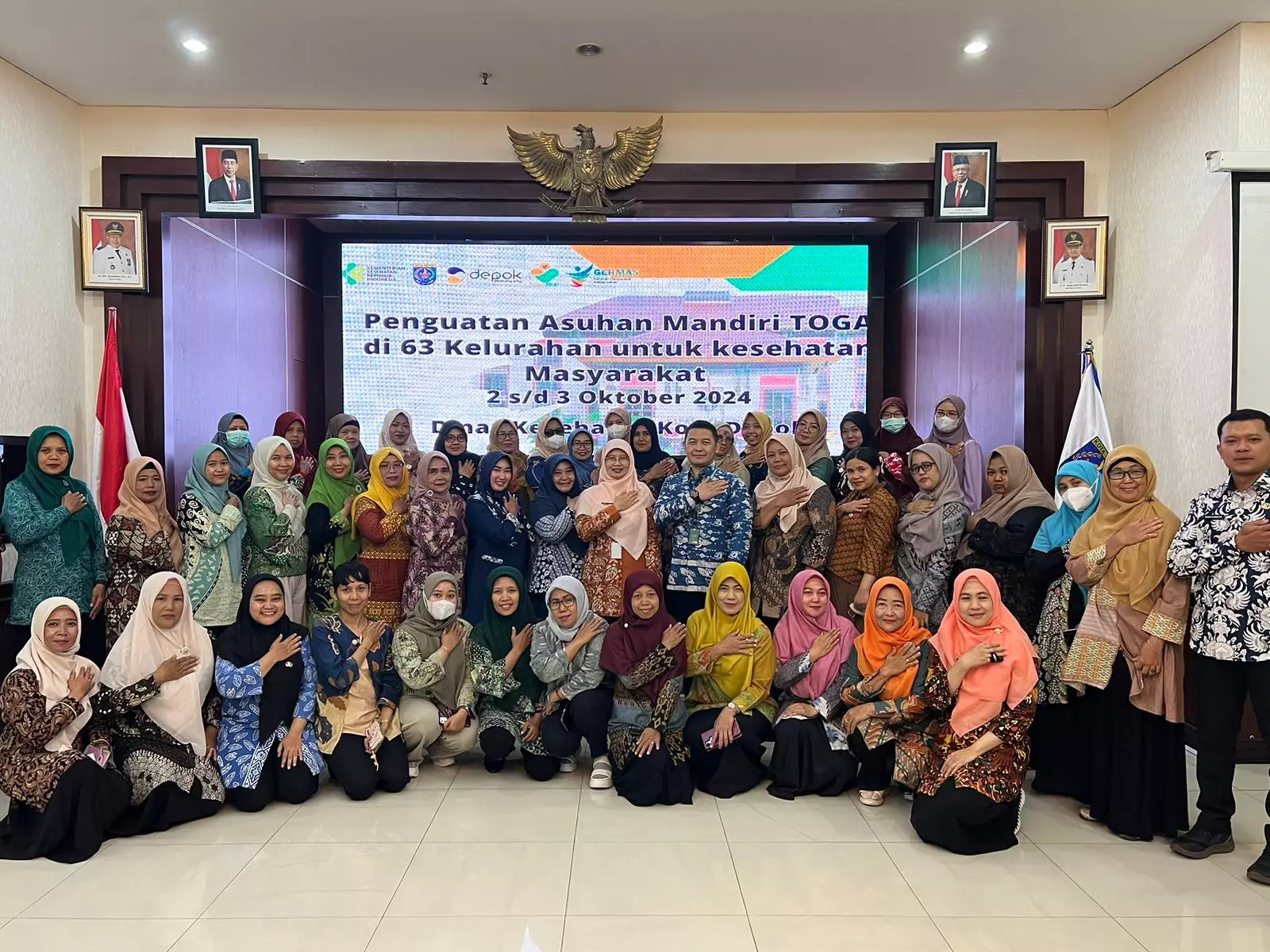 Tingkatkan Status Kesehatan, Dinkes Depok Dorong Stakeholder Wilayah Dukung Asuhan Mandiri TOGA