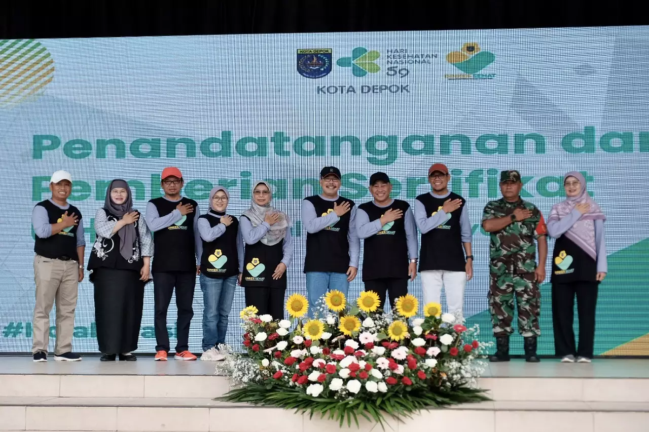 Peringatan Hari Kesehatan Nasional ke-59 Tingkat Kota Depok