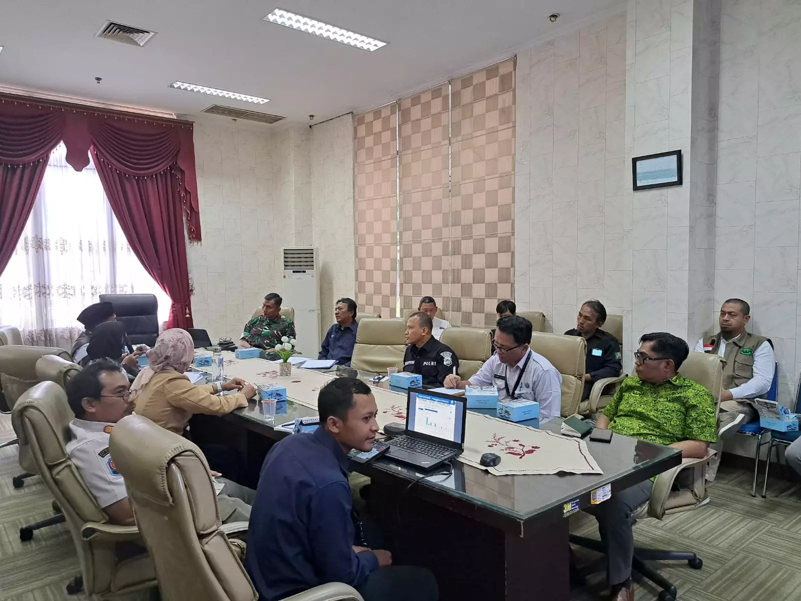 FGD Layanan Panggilan Darurat 112 Diskominfo Depok Diapresiasi Kemenkominfo