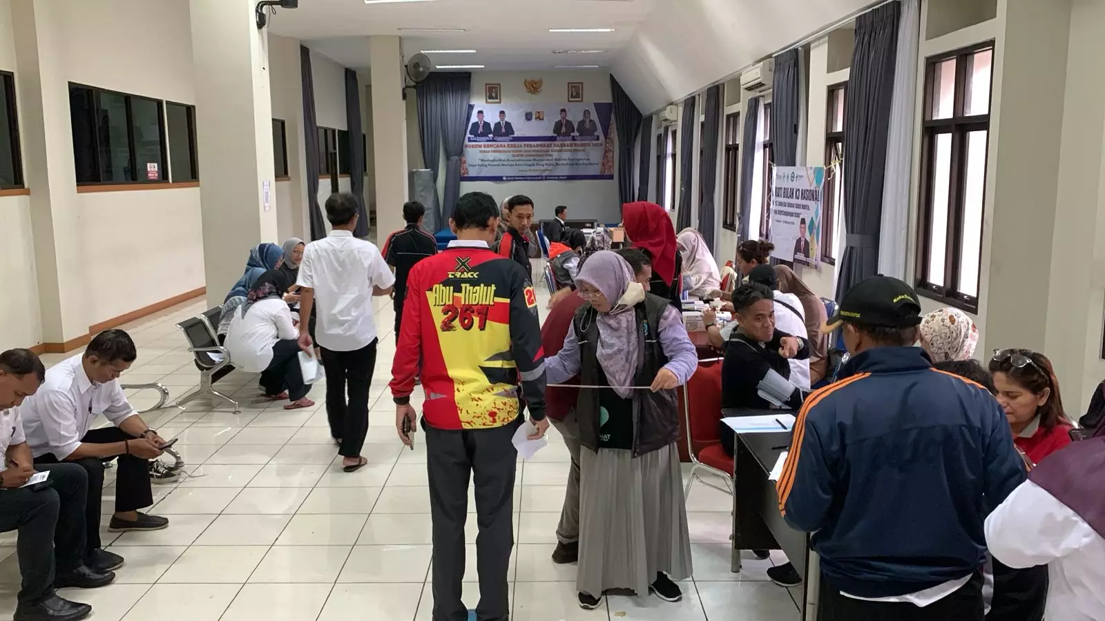 36 Pegawai DPUPR Jalani Skrining Kesehatan