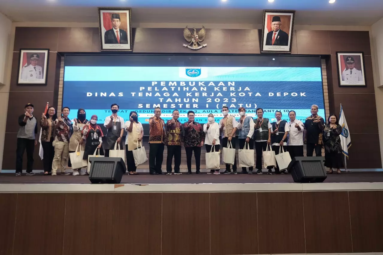 Disnaker Depok Gelar Pelatihan Kerja Tahun 2023  Semester I