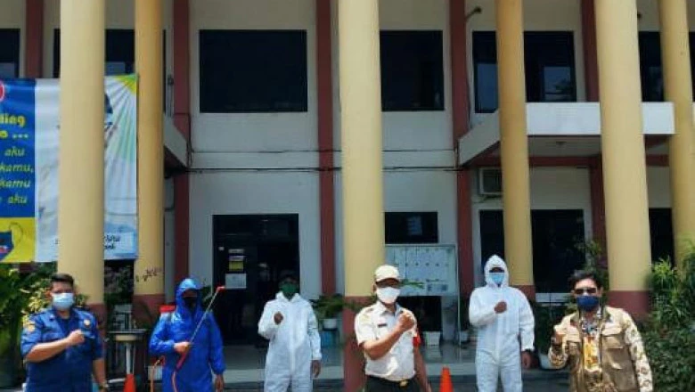 Kantor Kecamatan Bojongsari Disterilisasi, Pelayanan Dipindahkan ke Kantor Kelurahan Bojongsari   