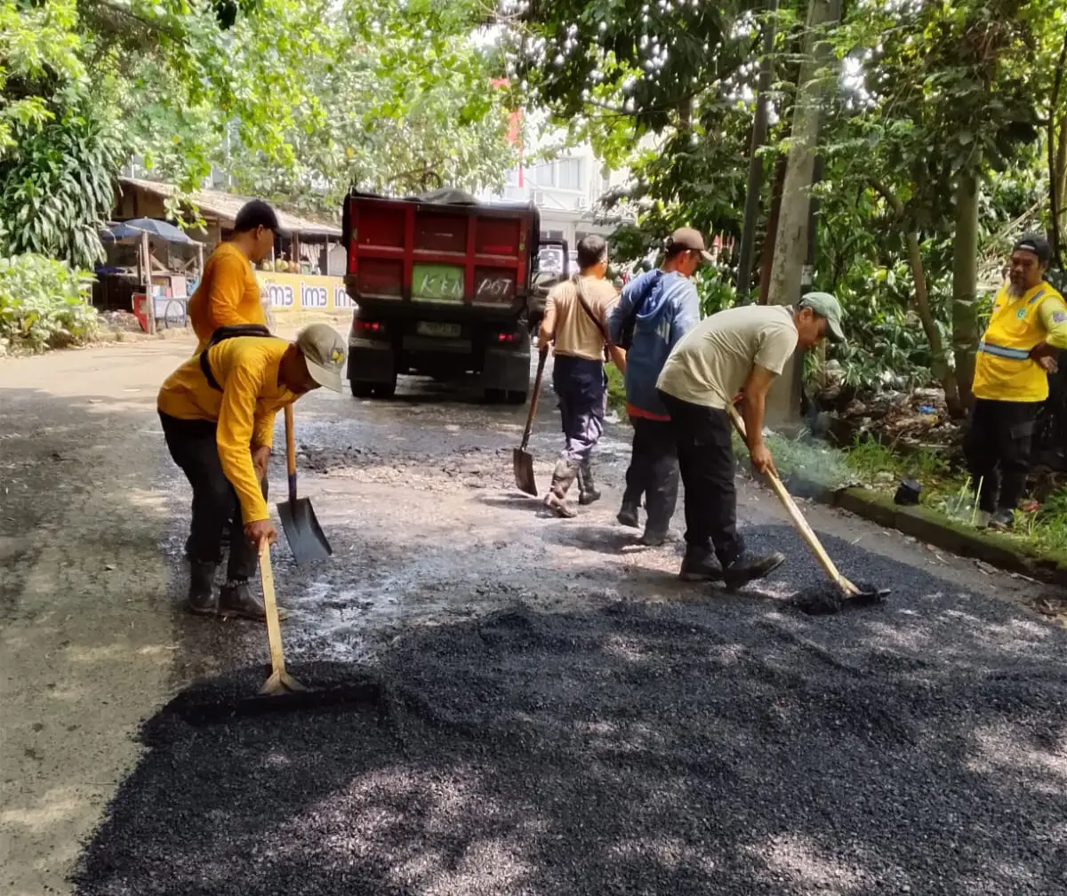 Jalan Mulus Mobilitas Lancar, PUPR Depok Perbaiki Sejumlah Ruas Strategis
