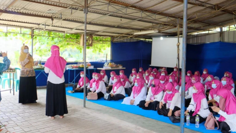 Penutupan Kegiatan Sekoper Cinta di Lokasi P2WKSS Kelurahan Bojongsari