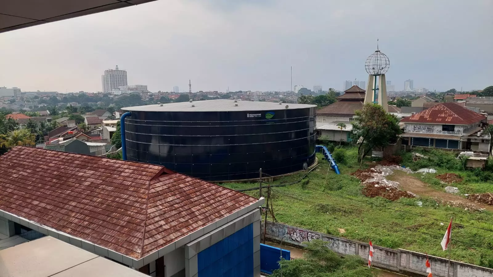 Pembangunan Water Tank untuk Peningkatan Layanan Air Bersih Bagi Warga Depok