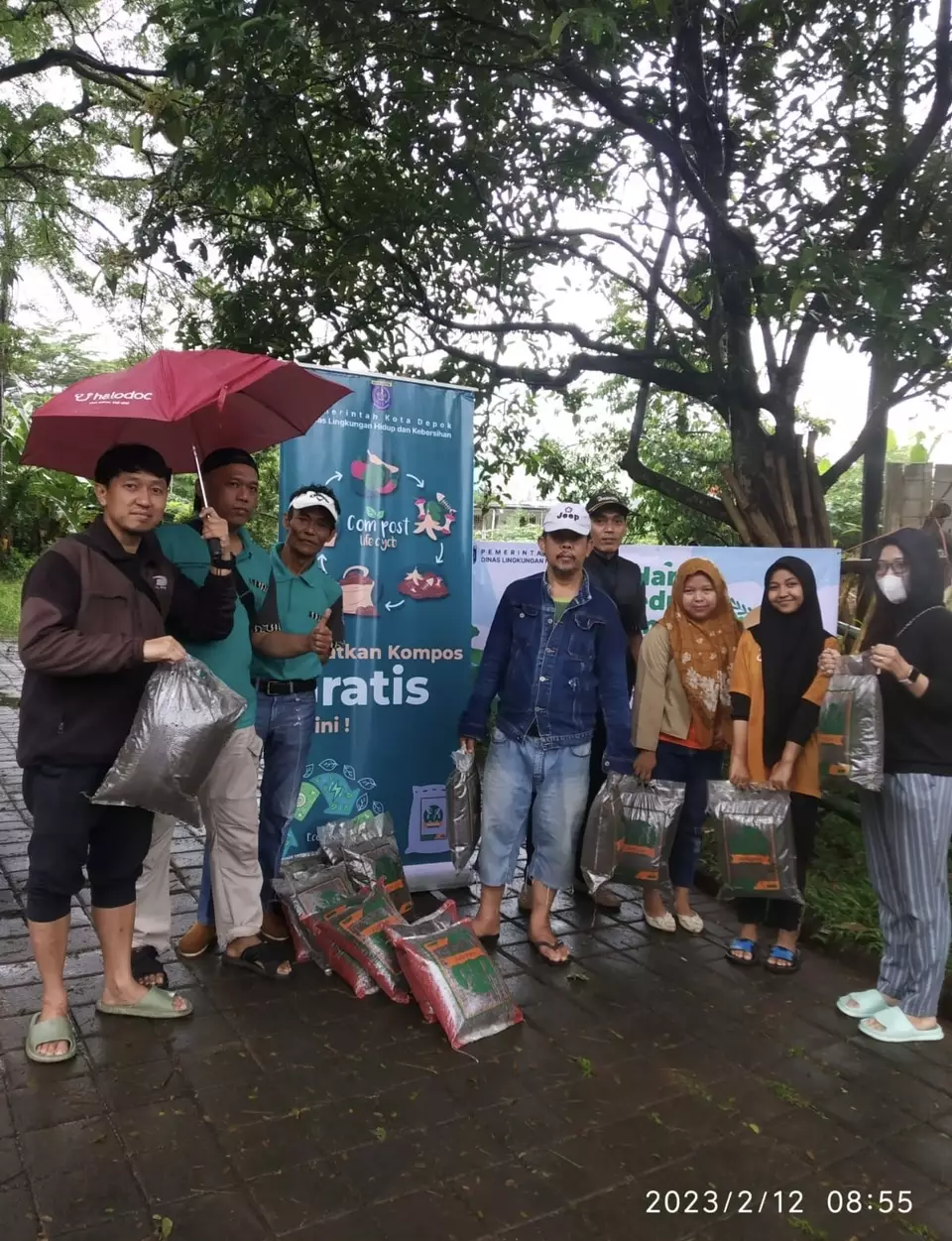 Hari Ini, 300 Kantong Pupuk Dibagikan Gratis untuk Warga Bojongsari